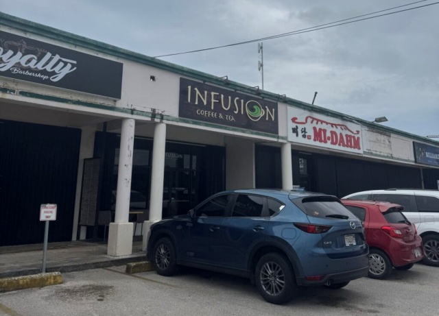 Facade of Infusion Coffee & Tea in Tumon