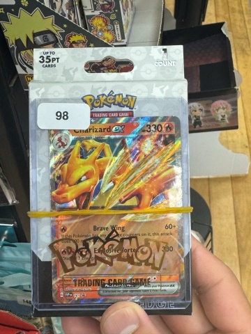 Rare Pokémon card prize example.