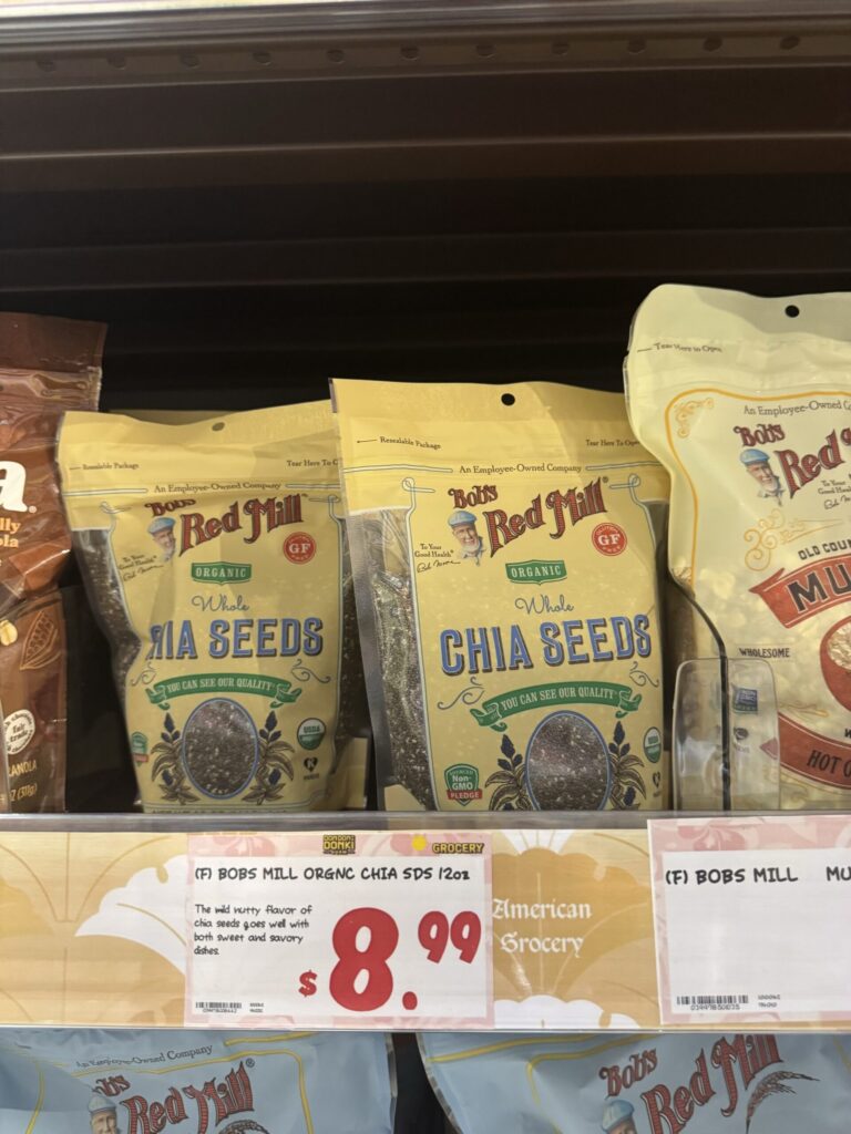 Where to Find Chia Seeds at Donki