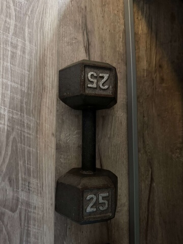 kマートで購入したダンベル。