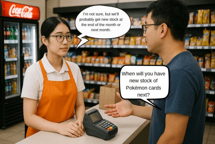 Talking with the Staff at Latte Store