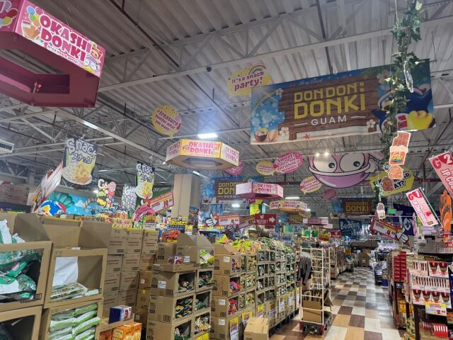 You can find Karamucho Sriracha in the Japanese snack section at Donki.