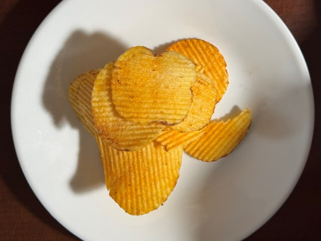 This is the Karamucho Sriracha flavor you can find in Guam. The chips are thick