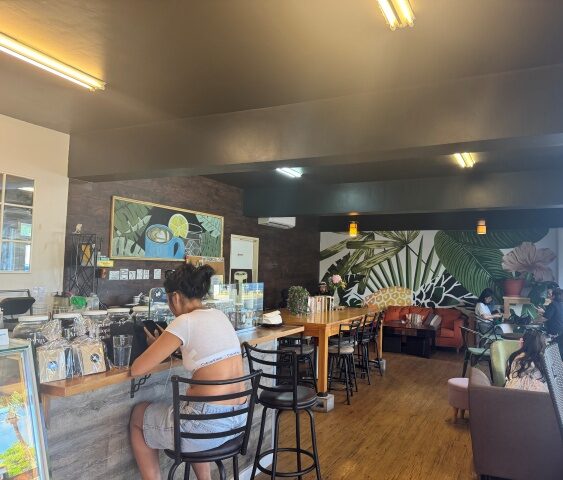 カフェグッチャの店内の様子です