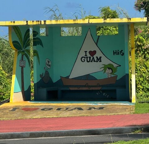 シャトルバスで行く場合は⑨のイパオパーク前で下車しましょう