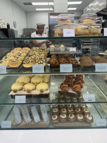 Sweet breads at Bread Bar by Okayama Kobo Guam