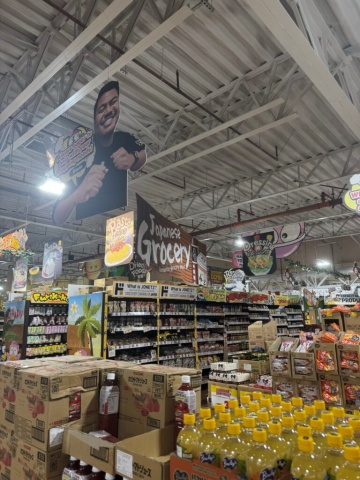 Japanese section in Donki Guam.