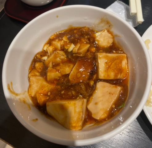 Japanese-style Mapo Tofu seasoned with Tenmenjan.