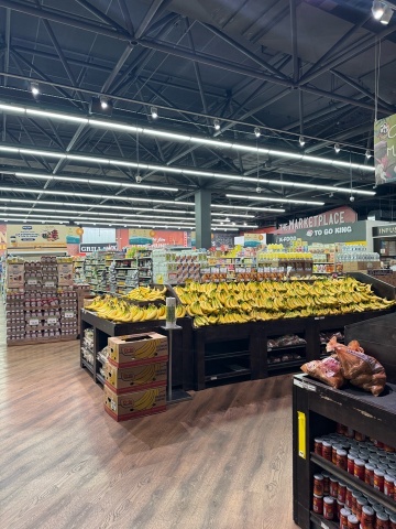 Banana section landmark.