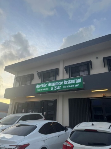 Outside view of Queen Bee Vietnamese Restaurant in Guam