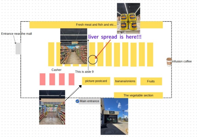 Floor map Pay-Less Micronesia Mall